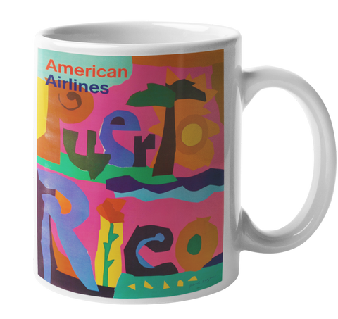 American Airlines Puerto Rico Coffee Mug