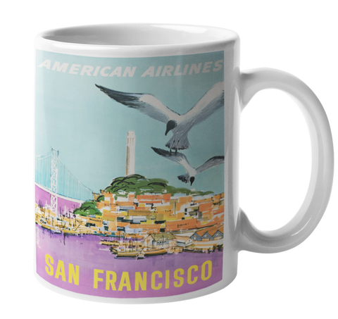 American Airlines San Francisco Coffee Mug