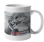 American Airlines Stewardess Black and White Coffee Mug