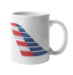 American Airlines Tail Art Coffee Mug