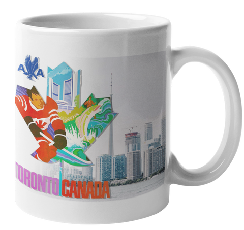 American Airlines Toronto Collage Coffee Mug