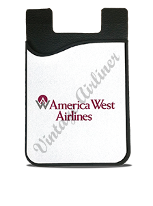America West Airlines Original Logo Timetable Card Caddy