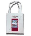 America West Vintage Timetable Tote Bag