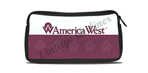 America West Logo Travel Pouch