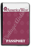 America West Logo Passport Case