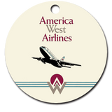America West First Logo Ornaments
