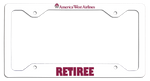 America West Airlines Retiree License Plate Frame