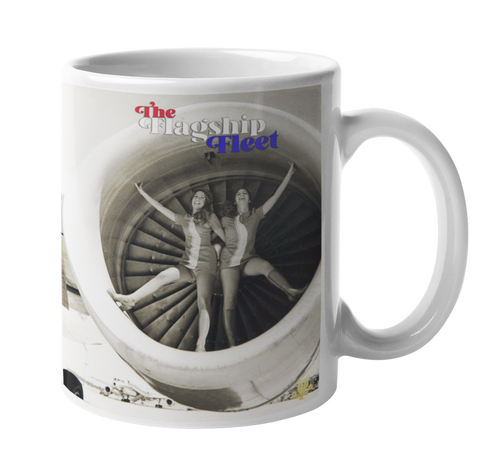 American Airlines Flagship Fleet Stewardess Coffee Mug