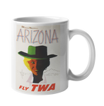 TWA Arizona Lady Coffee Mug