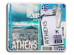 Ticket To Athens Collage MousePad