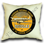 Australian National Airways 1930's Linen Pillow Case Cover