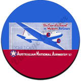 Australian National Airways Vintage Coaster