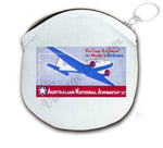 Australian National Airways Round Coin Purse