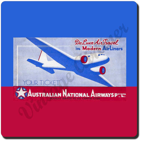 Australian National Airways Vintage Coaster