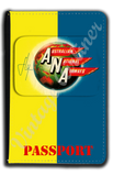 Australian National Airways 1950's Vintage Bag Sticker Passport Case