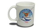 Avianca Airlines 1950's Bag Sticker  Coffee Mug