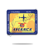 Avianca Airlines Vintage 1940's Round Coaster