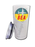 British European Airways 1950's Bag Sticker Tumbler