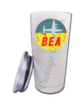 British European Airways 1950's Bag Sticker Tumbler