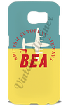 British European Airways 1950's Vintage Bag Sticker Phone Case