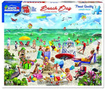 Beach Day Puzzle by White Mountain - (1,000 pieces)