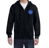 Pan Am Zipped Hooded Sweatshirt