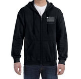 US Airways Zipped Hooded Sweatshirt