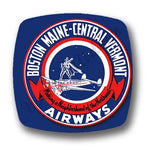 Boston-Maine Airways and Central Vermont Airways 1930's Magnets