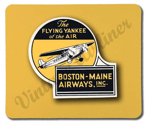 Boston Maine Airways Flying Yankee Mousepad