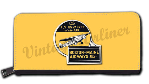 Boston Maine Airways Flying Yankee Wallet