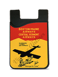 Boston-Maine Airways and Central Vermont Airways 1935 Timetable Card Caddy