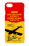 Boston-Maine-Central Vermont Airways 1935 Timetable Cover Sticker Phone Case