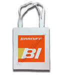 Braniff International Orange Logo Tote Bag