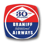 Braniff International Airways 1950's 30th Anniversary Magnets