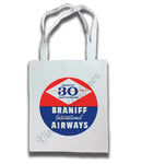 Braniff International Airways 1950's 30th Anniversary Tote Bag