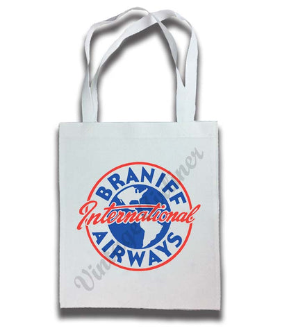 Braniff International Airways 1950's Vintage Tote Bag