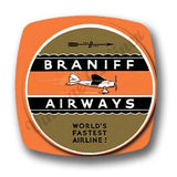 Braniff 1930's Lockheed Vega Bag Sticker Magnets