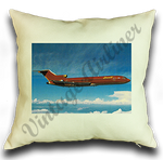Braniff International Boeing 727-200 Linen Pillow Case Cover