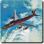 Braniff Square Coaster