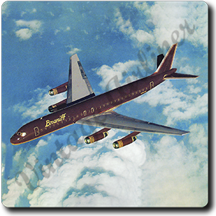 Braniff Square Coaster