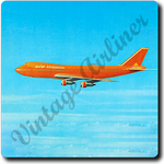 Big Orange: Braniff 747s Square Coaster