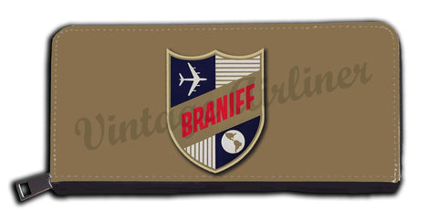 Braniff International 1950's Shield wallet
