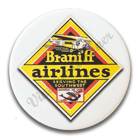 Braniff Airlines Original Magnets