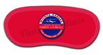 Braniff International Wichita Kansas Chamber Bag Sticker Sleep Mask