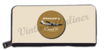 Braniff International Airways Golden El Dorado Jets wallet