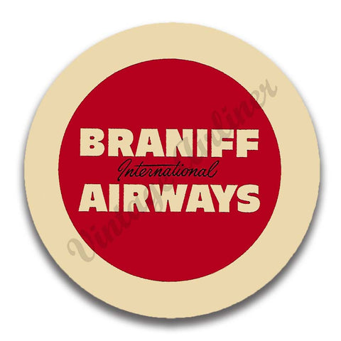 Braniff Airways Red Logo Magnets