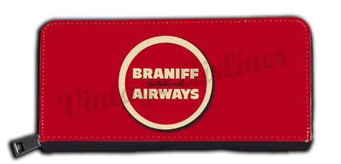 Braniff Airways Red Logo wallet