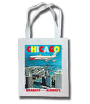 Braniff Airways Chicago 707 Tote Bag