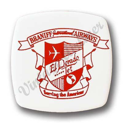 Braniff International Airways El Dorado Jet Shield Magnets