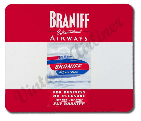 Braniff International Airways Mousepad